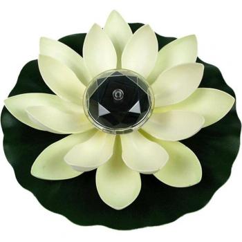Luz Decorativa Solar de Flor de Loto