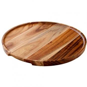 Acacia Gourmet Round Plate