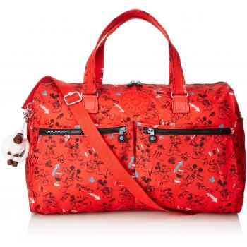 Kipling D ITSKA Bolsa de tela y playa, 52 cm, 38 litros, Multicolor