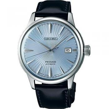 Seiko SRPB43J1 Men's Automatic Leather Bracelet Watch