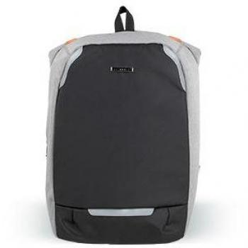 Mochila para portátil 18 impermeável preta/cinza