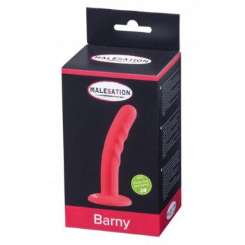 Malesation Penis-Dildo rot mit Hoden