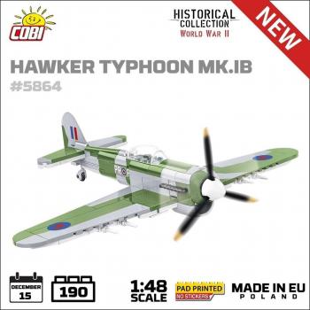 Cobi WWII Hawker Typhoon Mk.IB – Scale Model, One Size