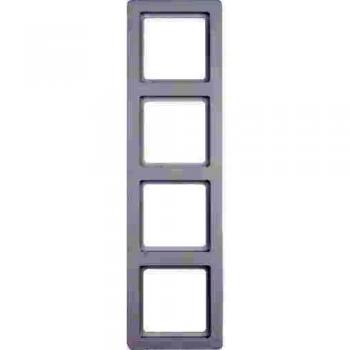 White 4-Gang Frame