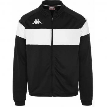Kappa Dacone Kinder-Trainingsjacke Schwarz