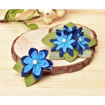 Flores de Fieltro DIY: Manualidades Navideñas y Más