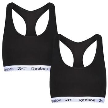 Reebok Frankie X‑Small Crop Shirt – Black with White Accents