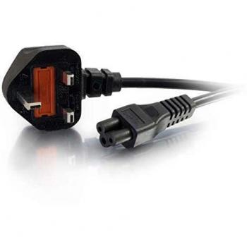 Cable de Alimentación 50 Cm BS 1363 a IEC 60320 C5