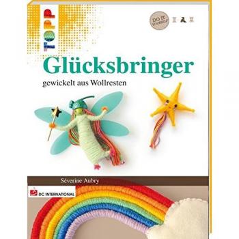 Glücksbringer: gewickelt aus Wollresten