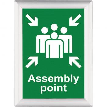 White BusyGrip A3 Colourful Poster Frame