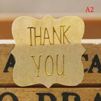 Handmade With Love Kraft Paper Packaging Labels