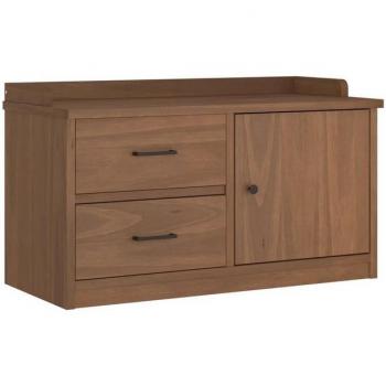Massivholz Schuhschrank SANDNES 87x40x50 cm