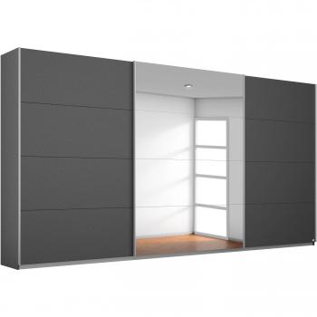 CORTONA Garderobenschrank mit Inneneinteilung und Stoffboxen