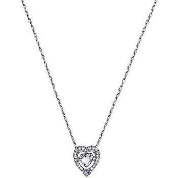 White Heart Sparkling Dance Jewelry