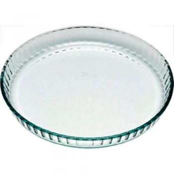 Pyrex Borosilicate Glass Flan Dish 25cm