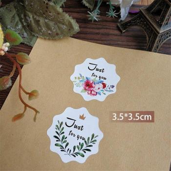 100pcs Just for You Polygon Shape Stickers