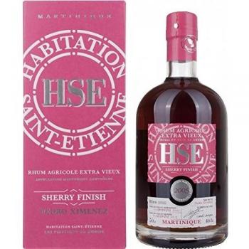 Rhum HSE Extra Vieux Sherry Finish Pedro Ximenez 46% 70 cl
