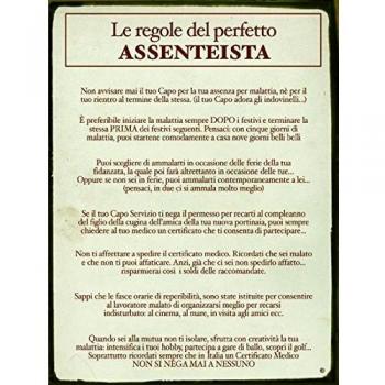 Biscottini Plaque Vintage en Métal