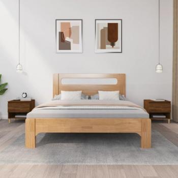 Bedside Table White 50x46x50 vidaXL Engineered Wood