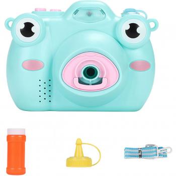 Electric Bubble Blowing Machine for Kids with Music and Light Features