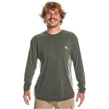Men's Quiksilver Coastal Run Long Sleeve Top – Black, 44 Regular