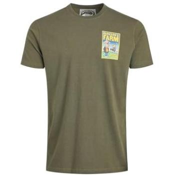 Men’s Dark Green Barkson Fish Farm Artist Tee 4XL