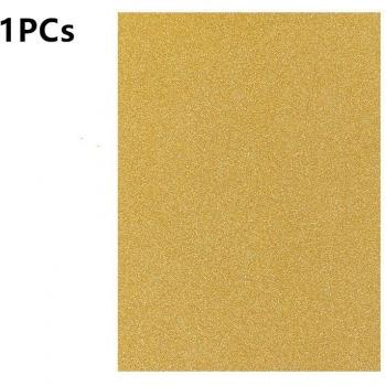 DIY A4 Glitter Embossed Paper