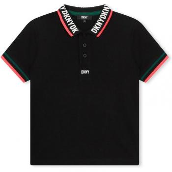 Vêtement DKNY Garçon 8A Polo Noir