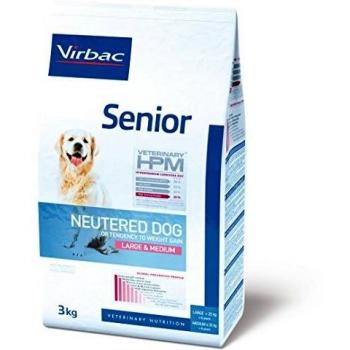 12kg Croquettes pour Chien Virbac Veterinary HPM Dog Senior Neutered Large & Medium