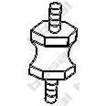 Bosal Exh. System Rubber Buffer 255627