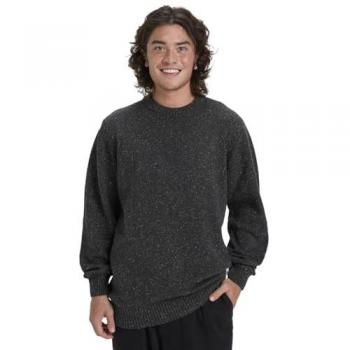 Quiksilver Slow Song Neppy Pullover – Grau EQYSW03325, Regular Fit