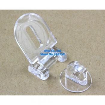 Ensemble de 10 loquets acryliques 45 x 25mm