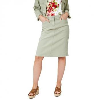 Jupe A-line en denim verte Roman Roman EU 44 (UK 16)