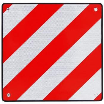 Plaque d'avertissement remorque 2en1 Espagne-Italie 500mm rouge-blanc