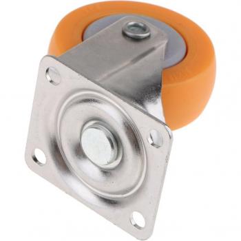 8 Pieces 2 Industrial Carts Swivel Caster Wheels with Nylon Base