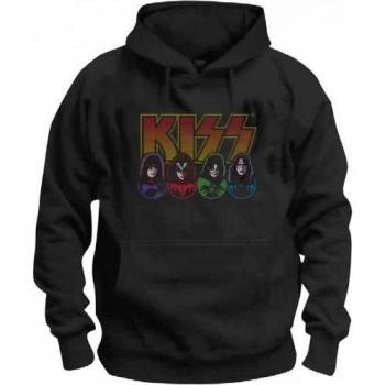 Felpa nera Kiss RO9554