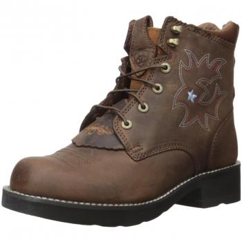 ARIAT Probaby Western Cowboy-Stiefel für Damen, Treibholz Braun, 37.5 EU