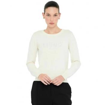Liu Jo Damenpullover in Écru TF5248 MS63L