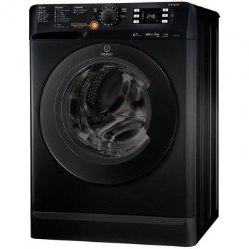 Indesit XWDE75140XK Full‑Size Washer‑Dryer 7kg 1400 Spin – Sleek Black Finish