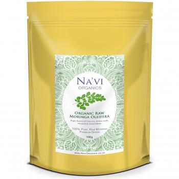 Raw Moringa Oleifera Leaf Powder