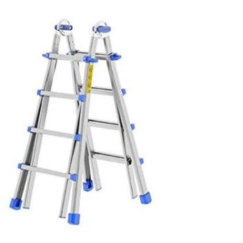 Scala telescopica alluminio 5+6 gradini