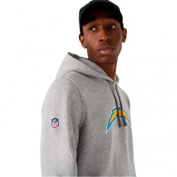 Felpa con Cappuccio NFL Los Angeles Chargers New Era Grigia Med XL