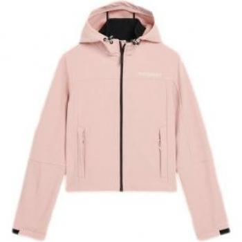 Superdry Mujer: Chaqueta Softshell Trekker Rosa con Manga Larga (XS)