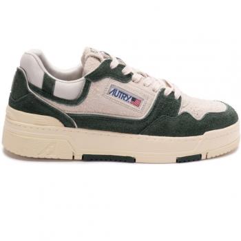 Trainers in Camoscio Bianco