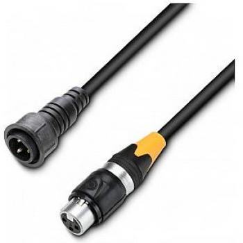 Cameo 1 m DMX-Converter met 3‑Pin, IP65