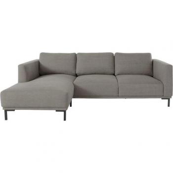 Ecksofa OTTO „Fillin“, L‑Form – 242 × 82 × 152 cm, grau taupe Leinenmix, PET‑Flaschen