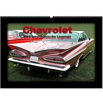Chevrolet eine amerikanische Legende (Wandkalender 2024 DIN A2 quer) CALVENDO Monatskalender
