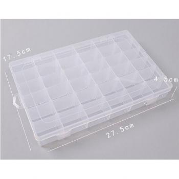 DIY Sundries Storage Box with 36 Compartments
