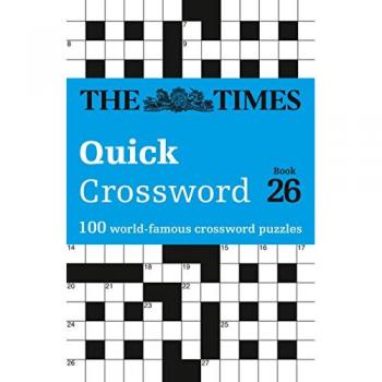 The Times Quick Crossword Book 26 by John Grimshaw Paperback Book