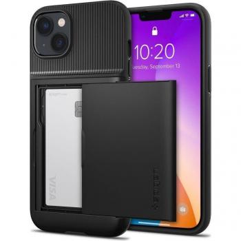 Case Spigen Slim Armor CS per iPhone 15 Plus – Nero